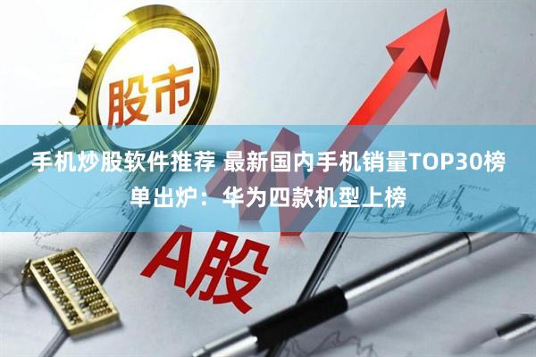 手机炒股软件推荐 最新国内手机销量TOP30榜单出炉：华为四款机型上榜